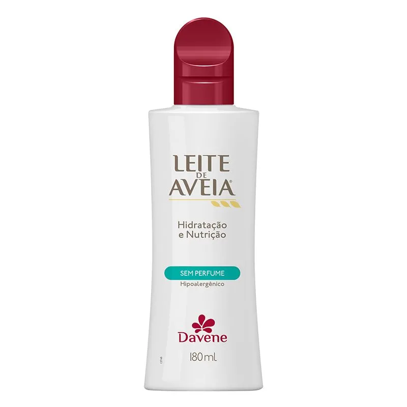 Loção Hidratante Leite De Aveia Davene 180Ml