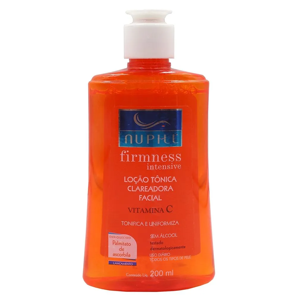 Loção Tônica Clareadora Facial Nupill Firmness Intensive 200ML