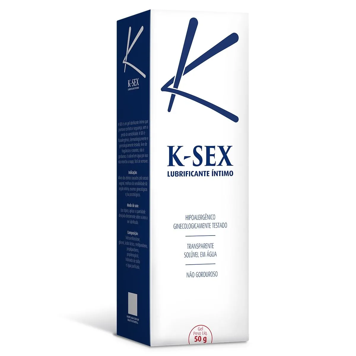 Lubrificante Íntimo Natural K-Sex 50g União Química