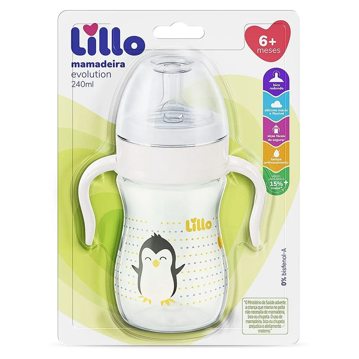Mamadeira Super Evolution 240ml Lillo