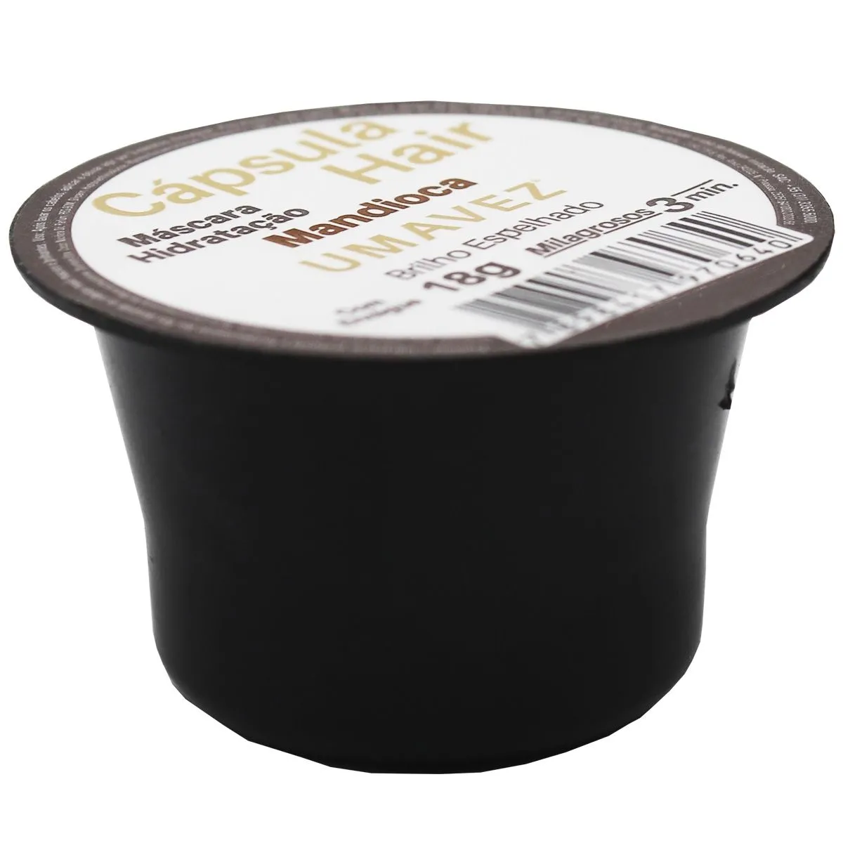 Máscara de Hidratação Umavez Mandioca 18g Cápsula Hair