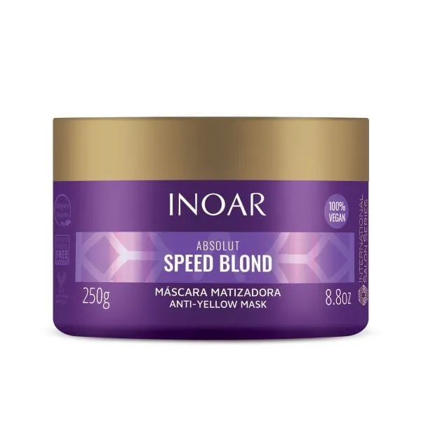 Máscara de Tratamento Capilar Inoar Absolut Speed Blond 250g
