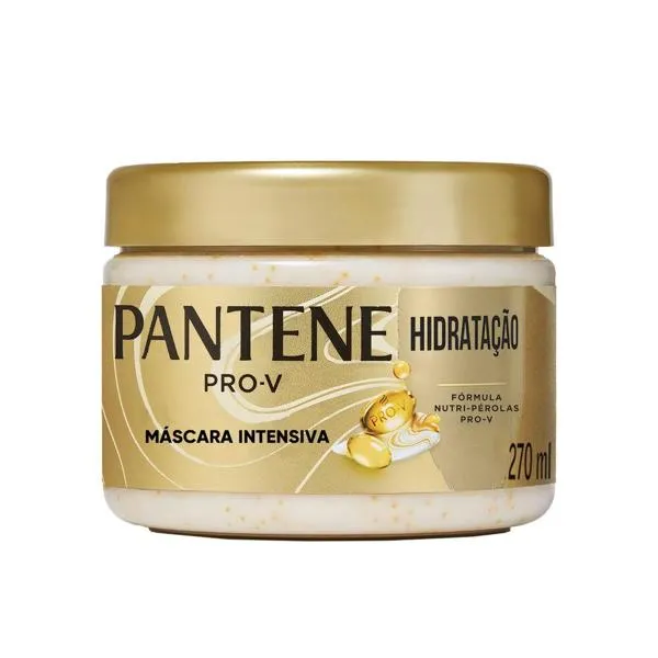 Máscara de Tratamento Pantene Hidratação Pote 270ml