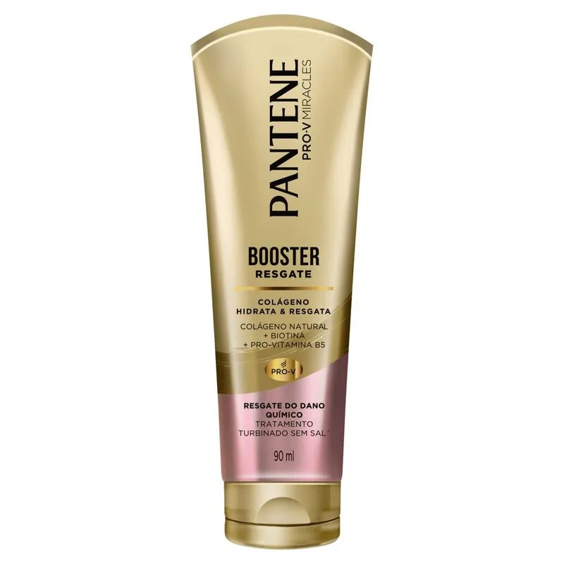 Máscara de Tratamneto Pantene Booster Resgate Colágeno Hidrata & Resgata 90ml