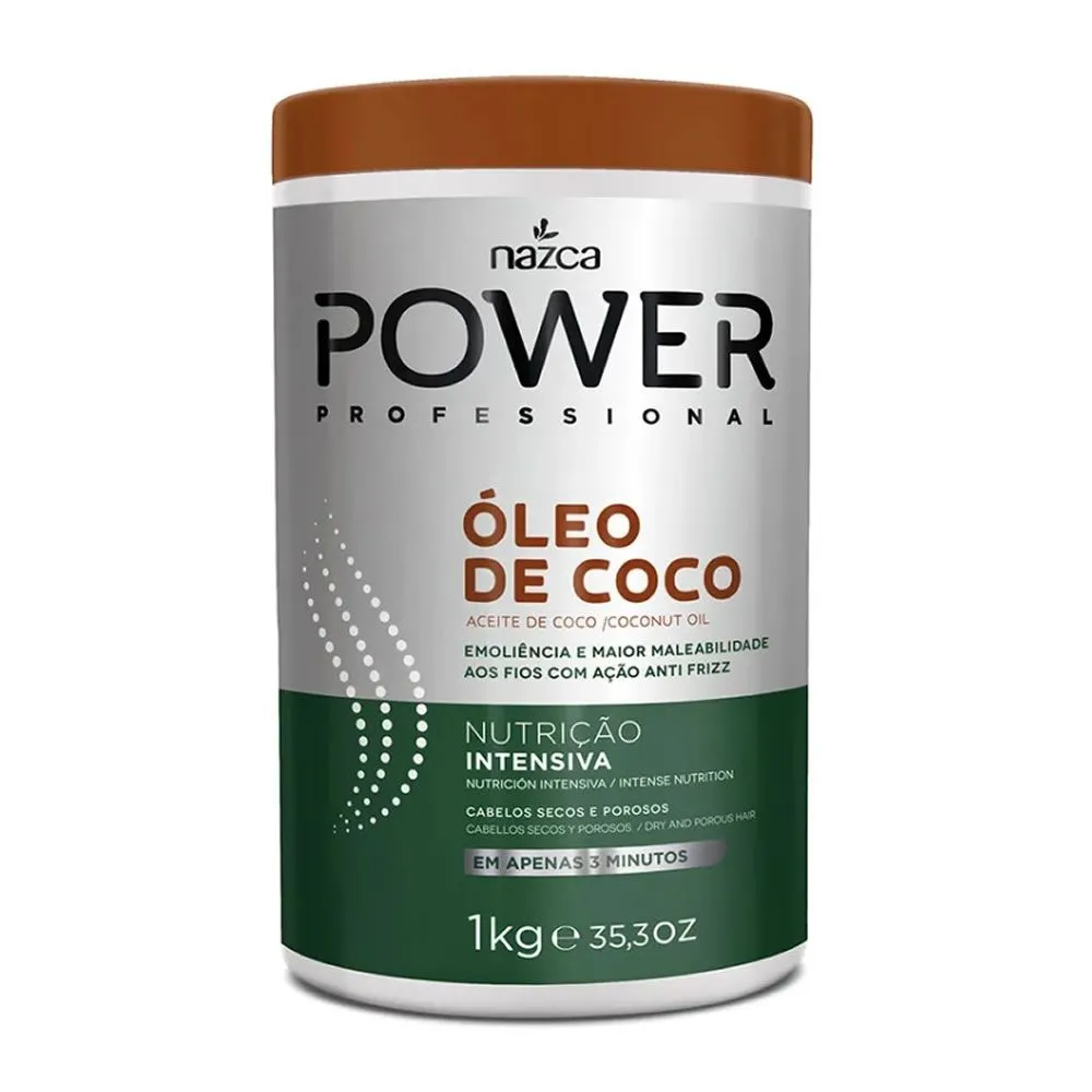 Máscara Nazca Power Professional óleo de Coco 1kg