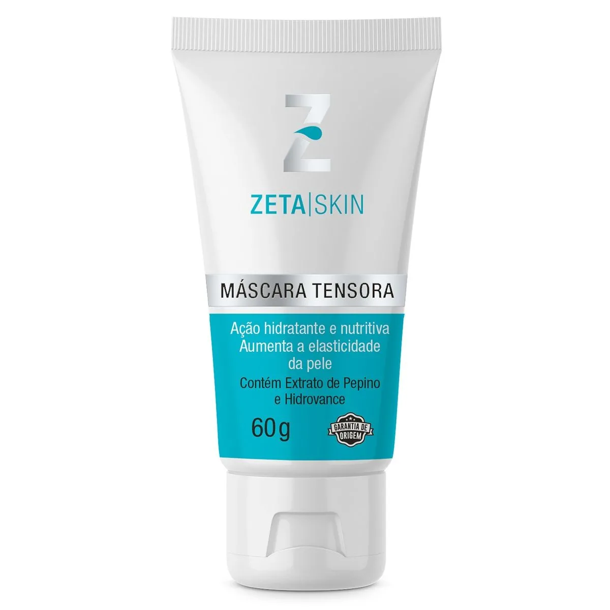 Máscara Tensora Com Extrato de Pepino e Hidrovance 60g Zeta Skin