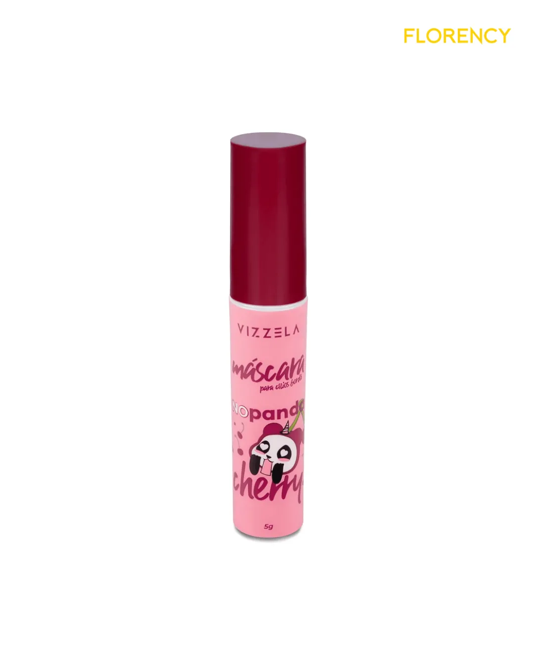 Máscara Para Cílios Bordô - No Panda Cherry - Vizzela