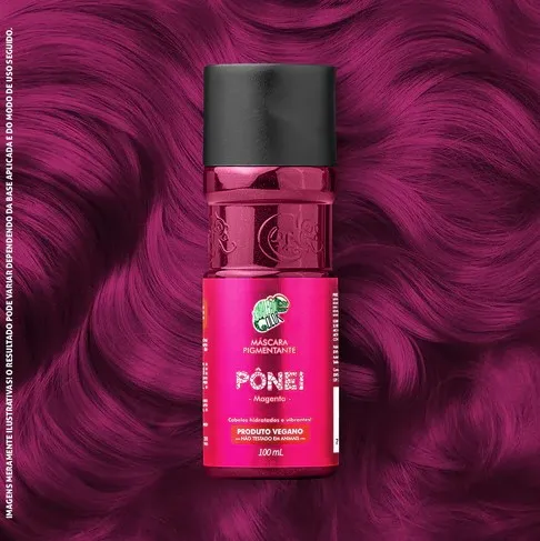 Kamaleão Color Máscara Pigmentante Pônei 100ml