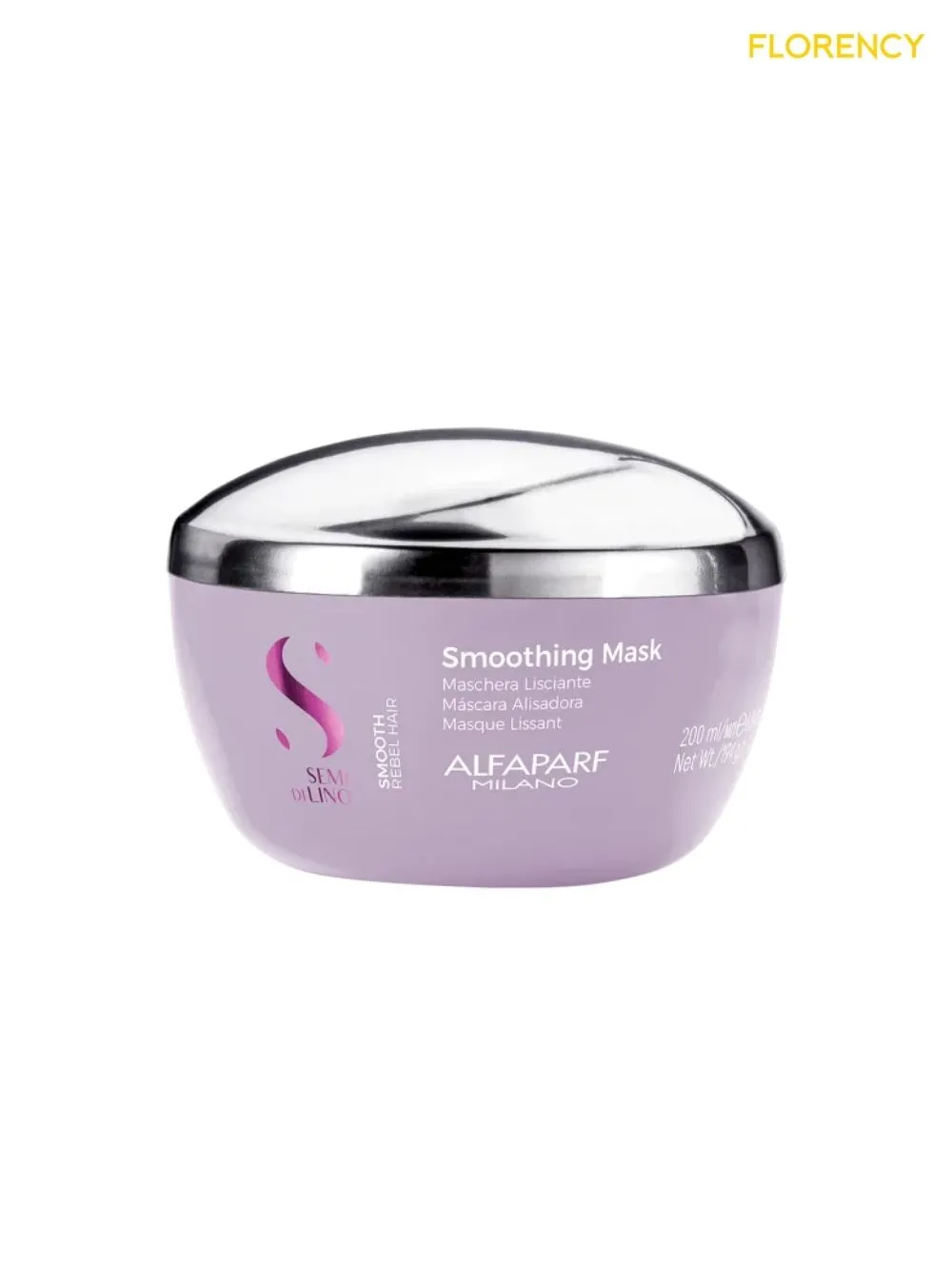 Máscara Alfaparf Semi Di Lino Smooth 200ml
