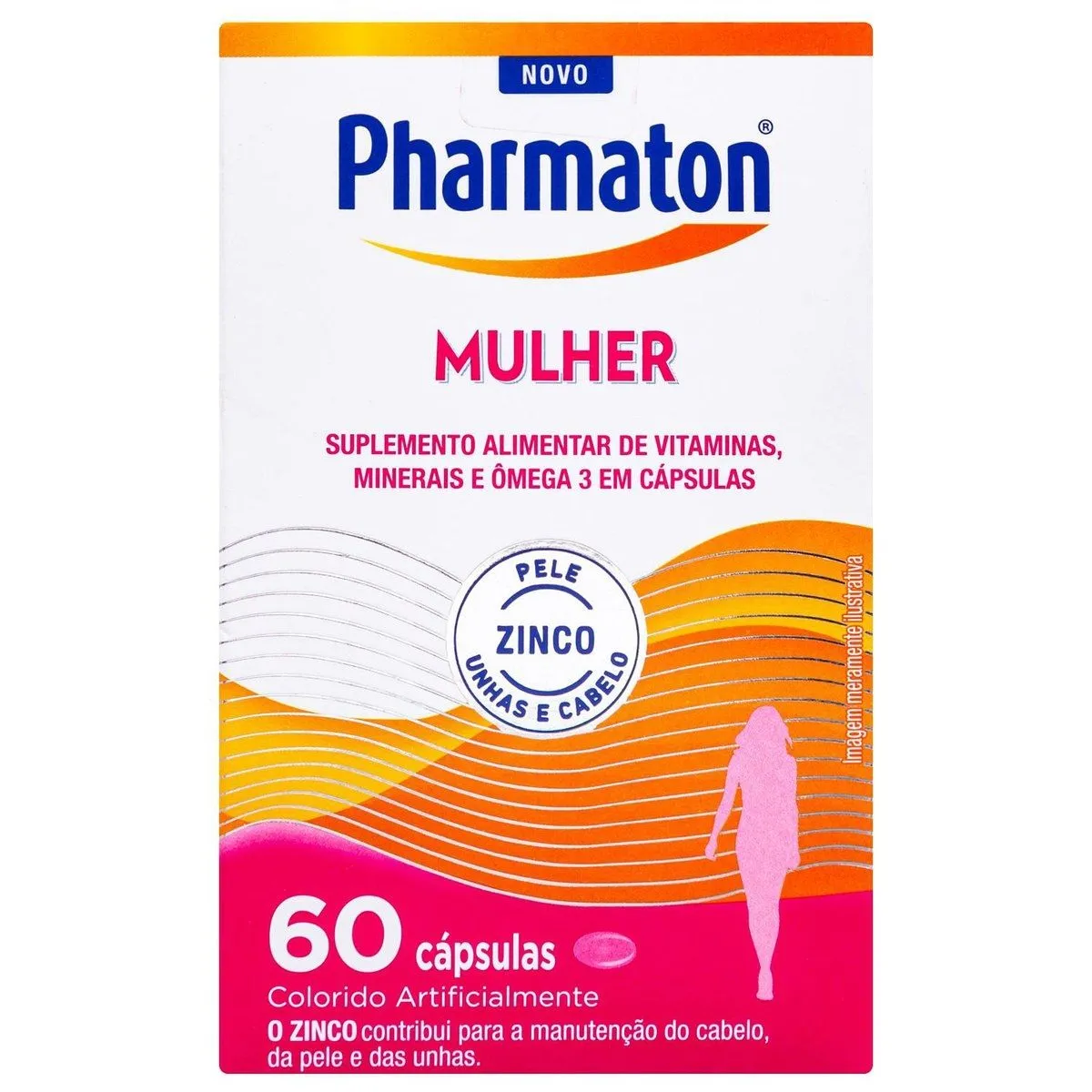 Multivitamínico Pharmaton Mulher 60 Cápsulas