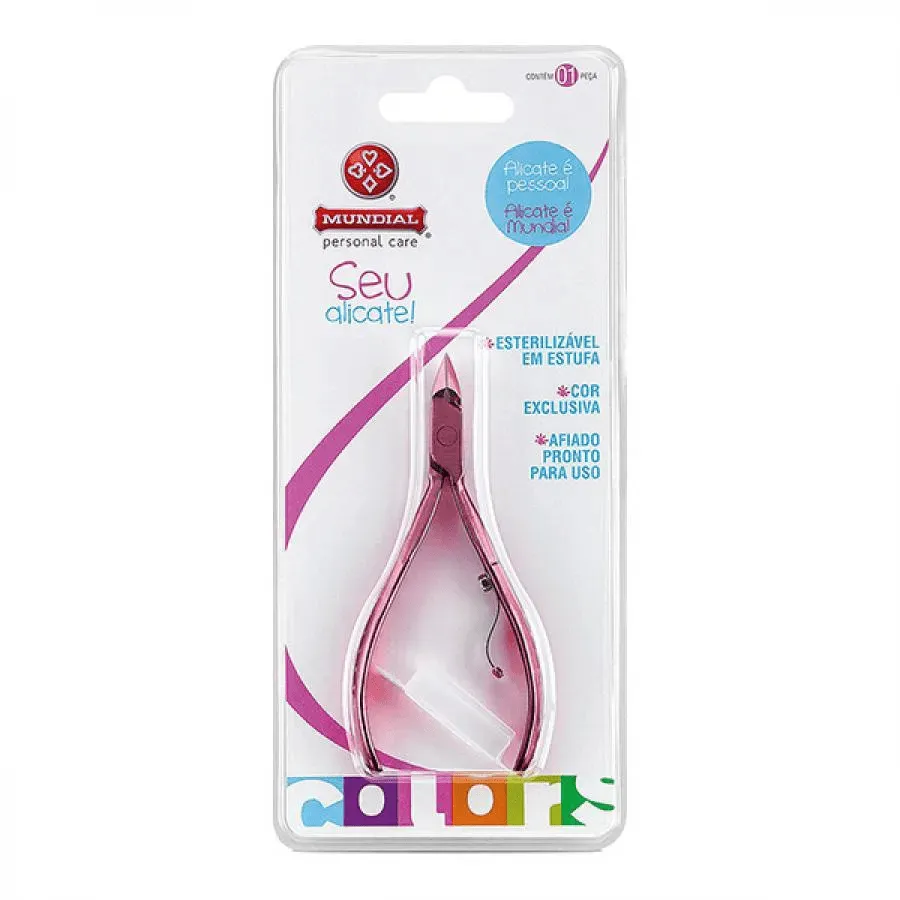 Mundial Alicate Cutícula Aço My Colors 577