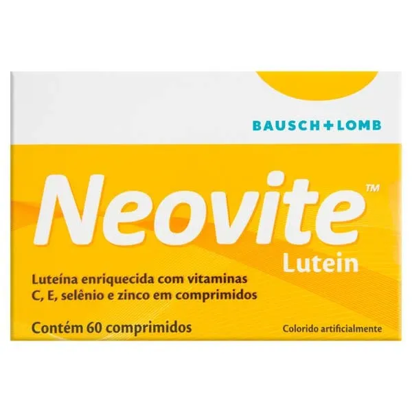 Neovite Lutein 60 Comprimidos Bausch & Lomb