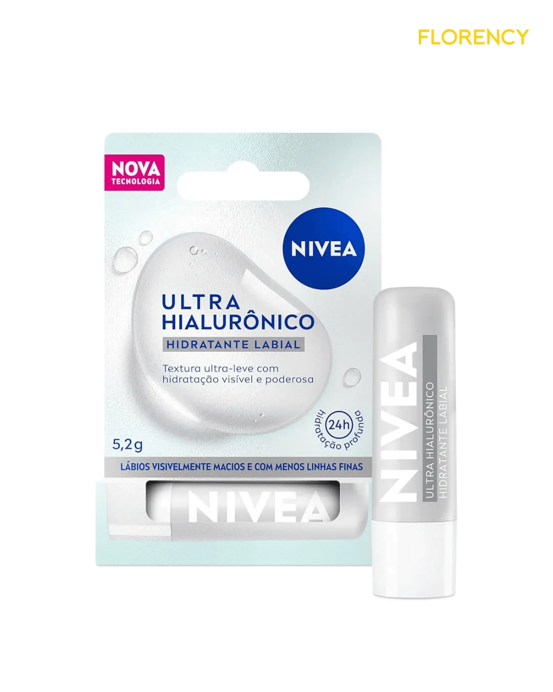 Hidratante Labial Nivea Ultra Hialurônico