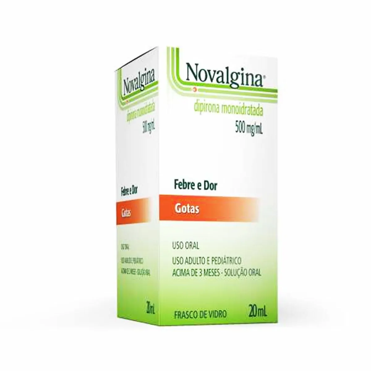 Novalgina 500mg/ml Solução Oral 20ml