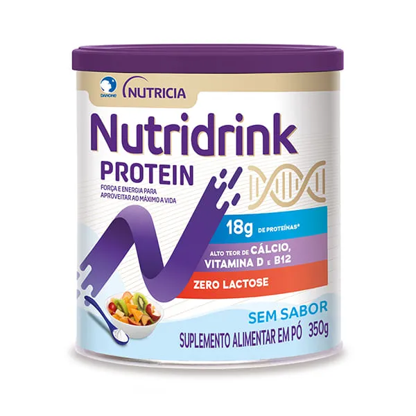 Nutridrink Protein 350g Zero Lactose Sem Sabor