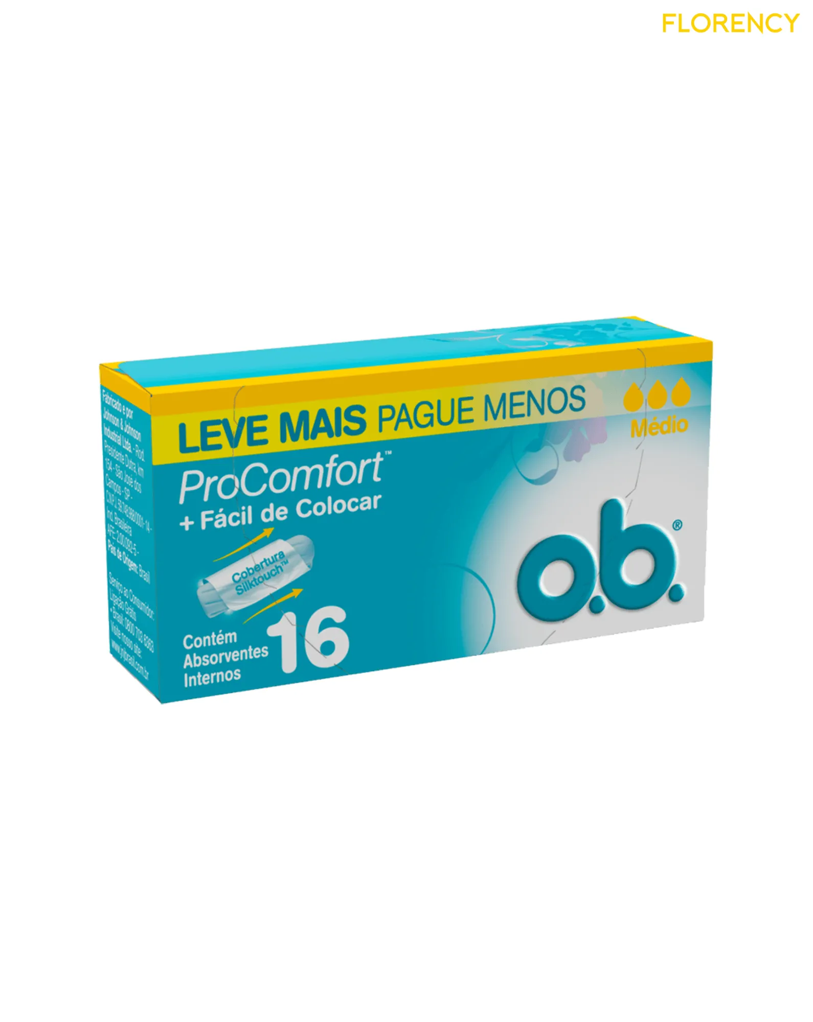 Absorvente Interno Ob Médio 16un