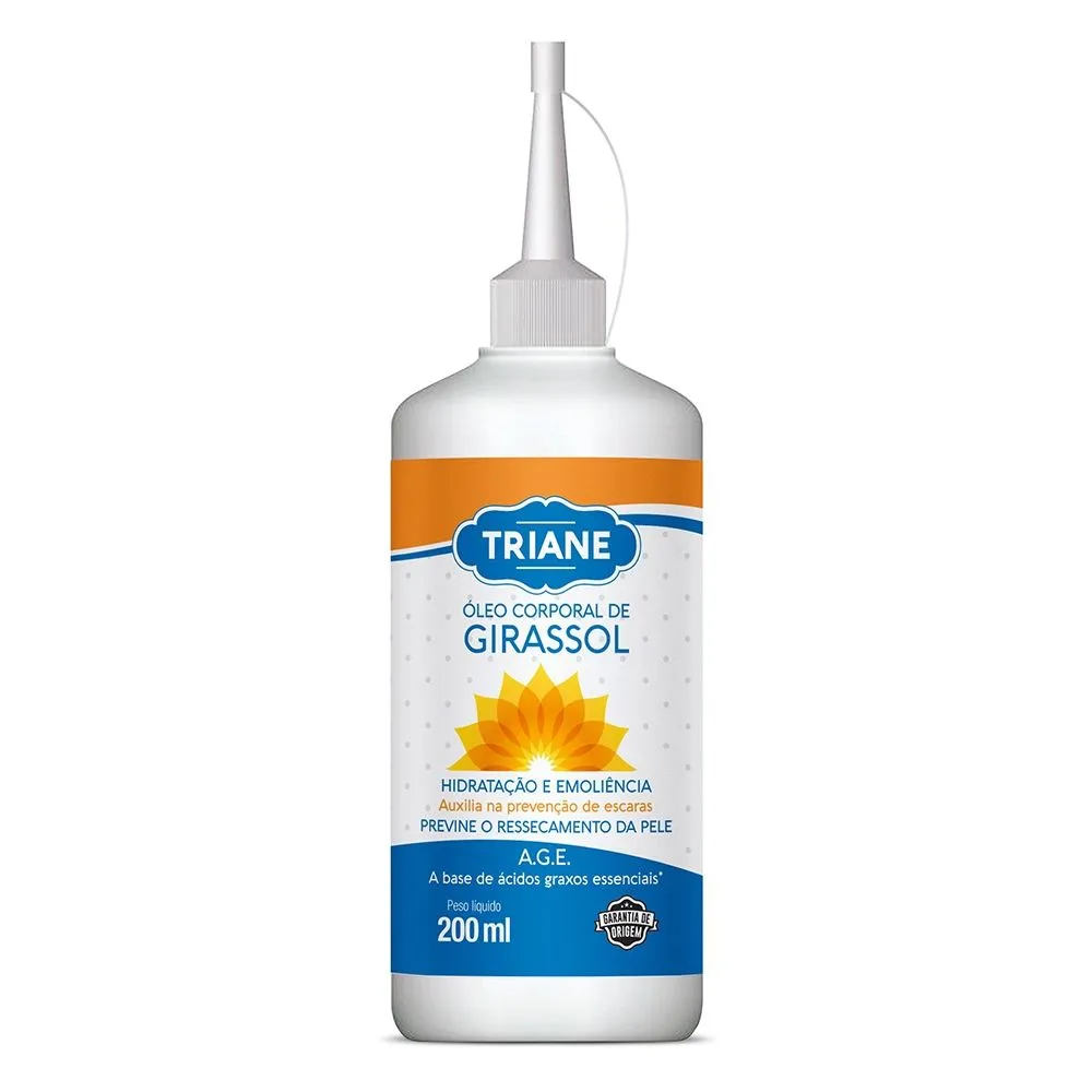Óleo Corporal de Girassol 200ml Triane