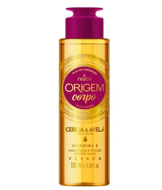 Óleo Corporal Origem 110ml Cereja & Avelã