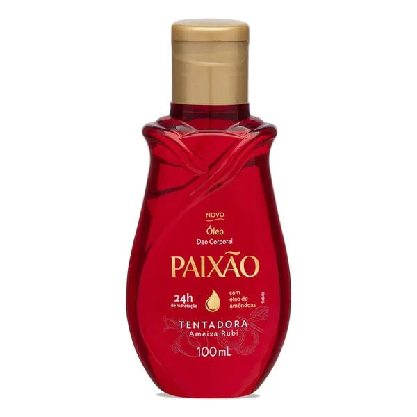 Óleo Corporal Paixão 100ml Tentadora