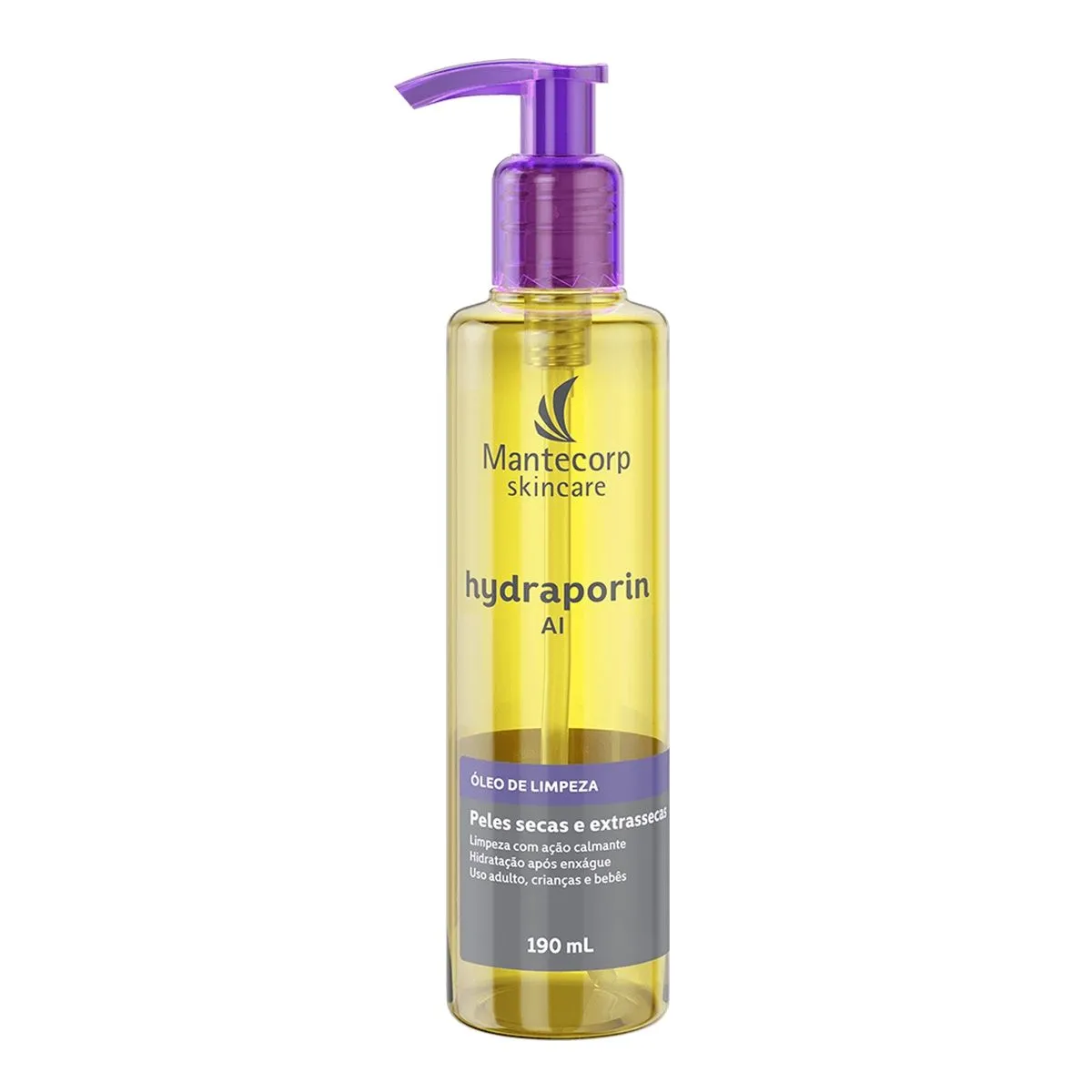 Óleo de Limpeza Hydraporin AI Com 190mL Mantecorp Skincare