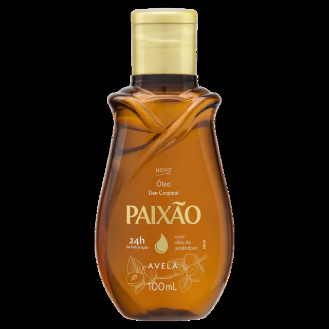 Óleo De Amêndoas Paixão 100ml Com Avelã