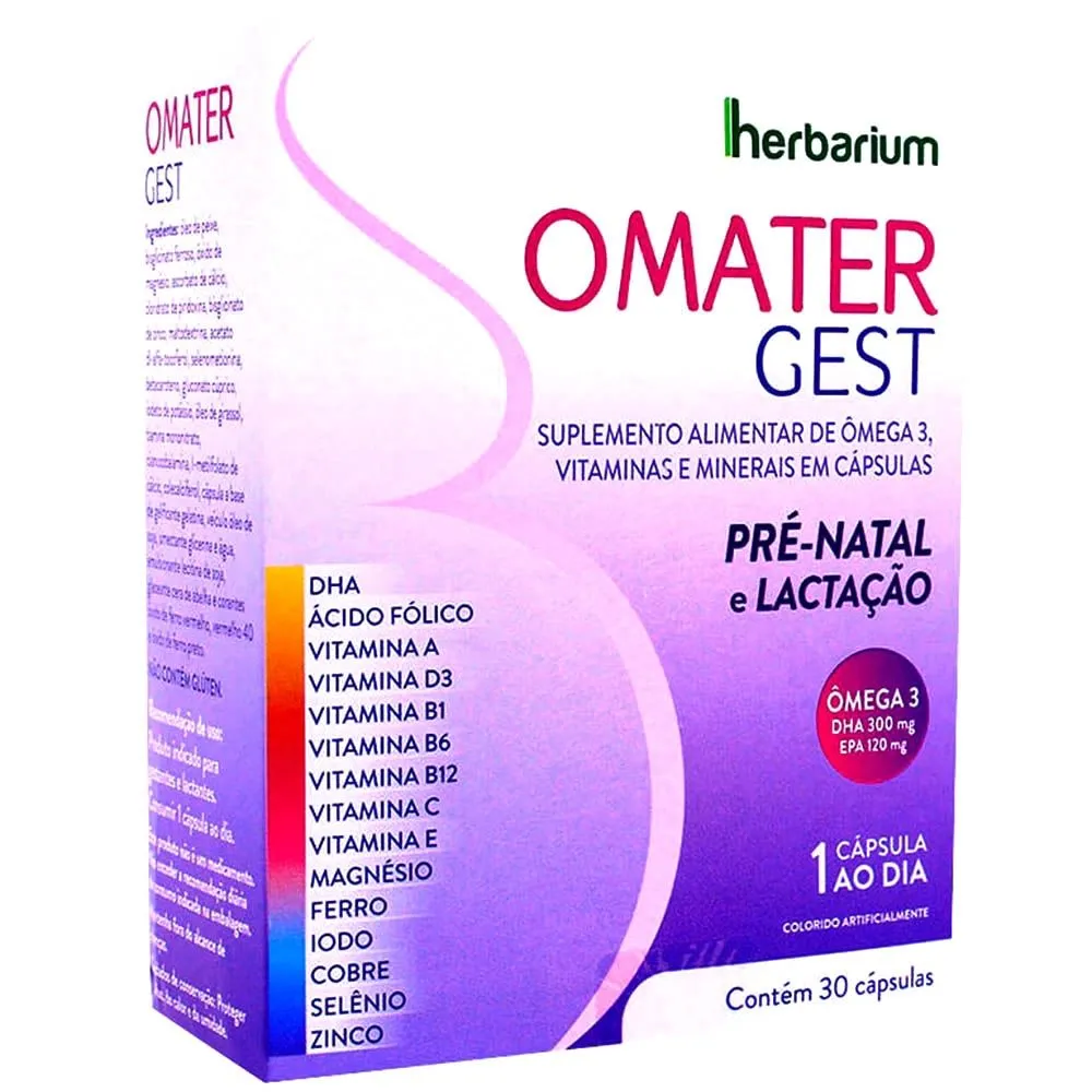 Omater Gest 30 Cápsulas