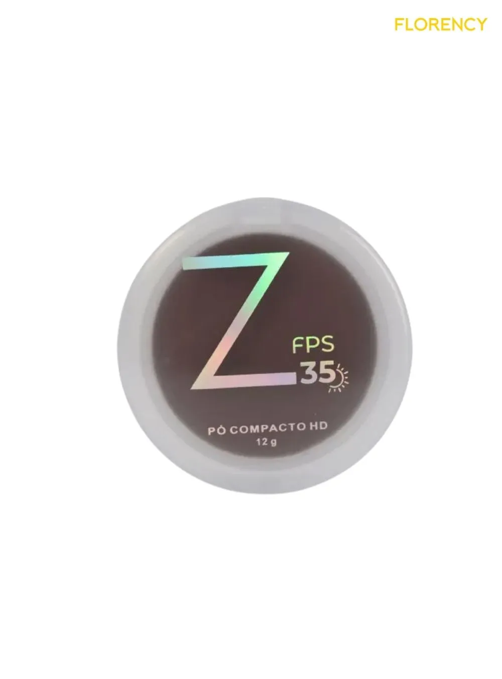 Pó Compacto Zanphy Hd Fps 35 Cacau