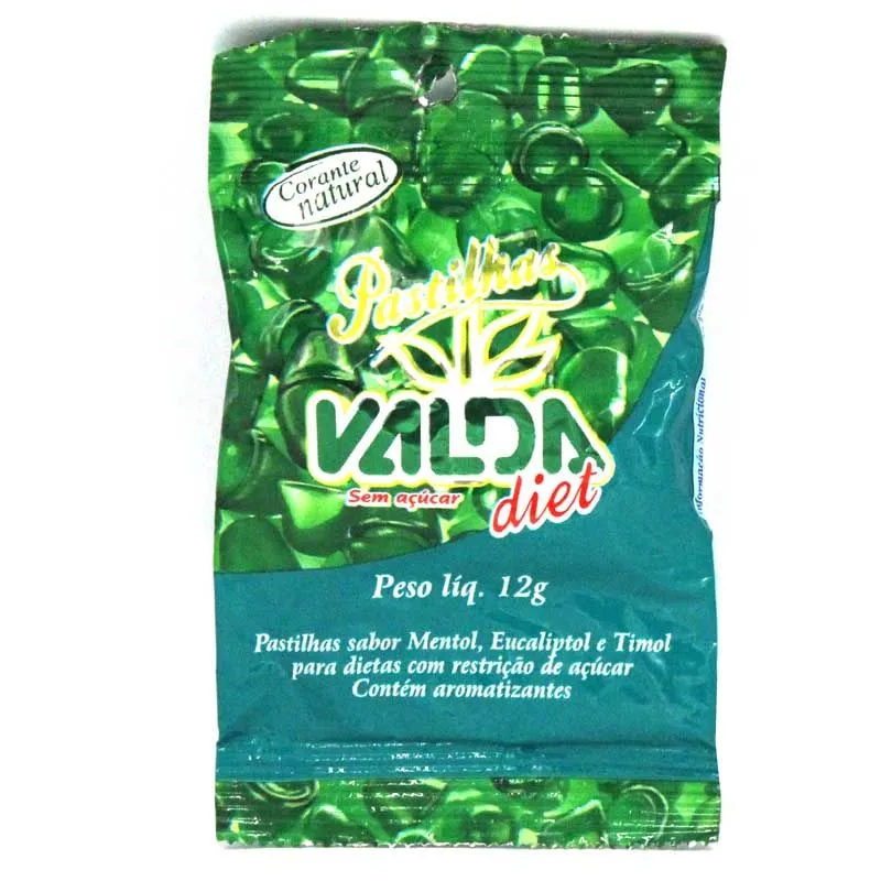 Pastilhas Valda Diet Sache 12G