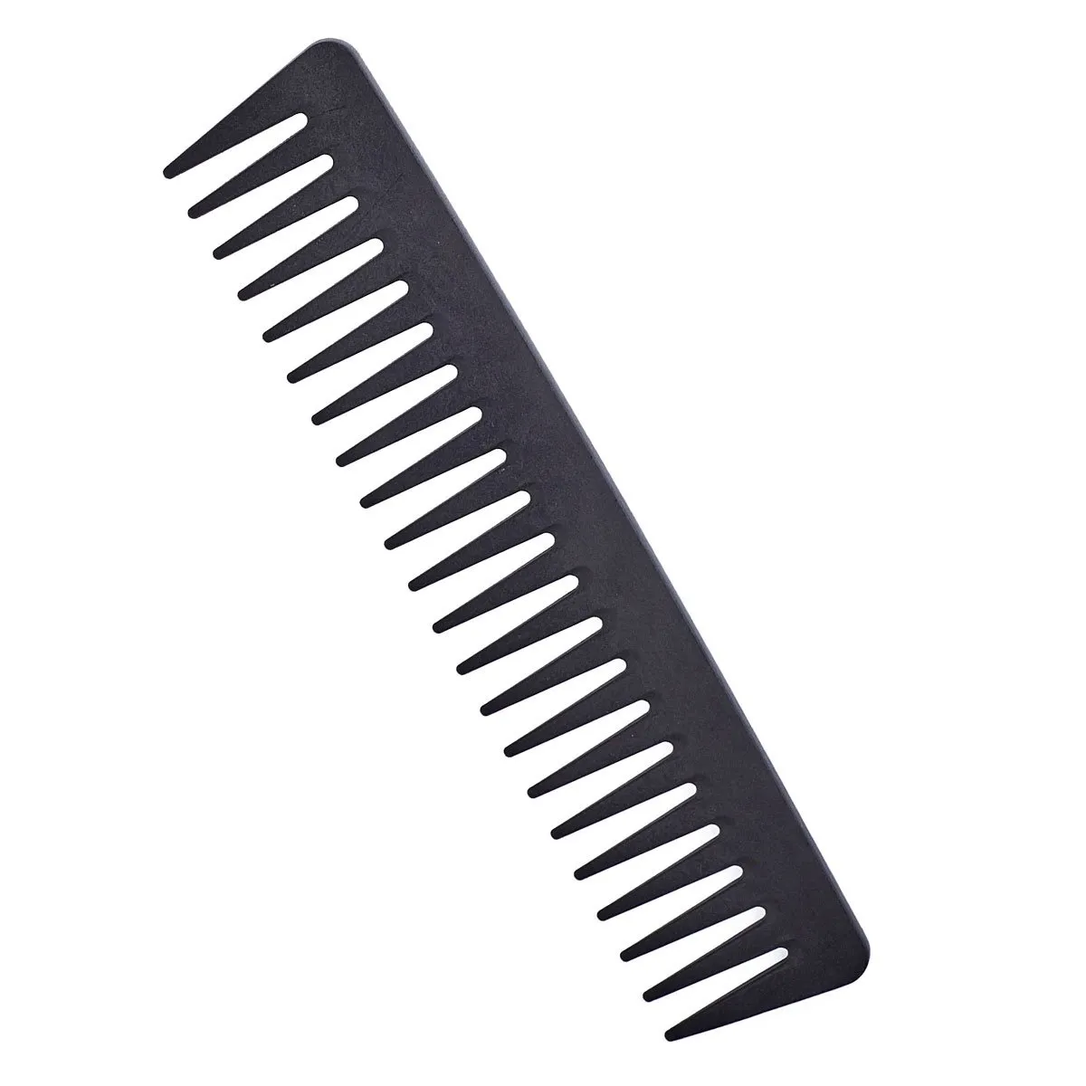 Pente de Carbono CB601 Barbeiro e Cabeleireiro Umi Preto