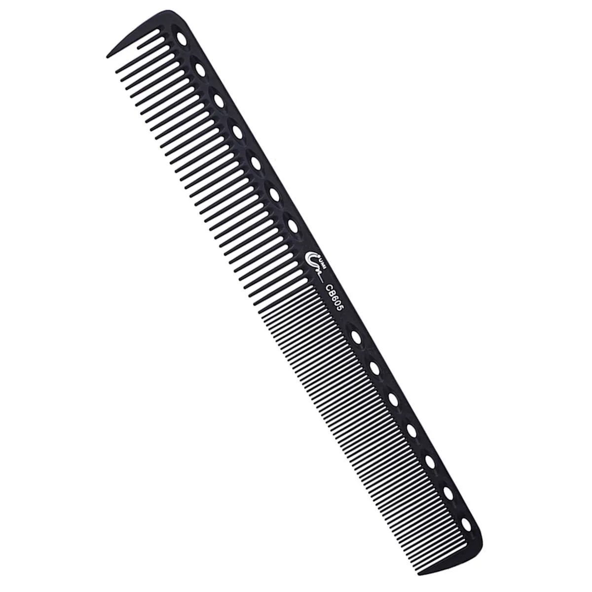 Pente de Corte Carbono Anti Estático 18,0cm CB605 Umi Preto