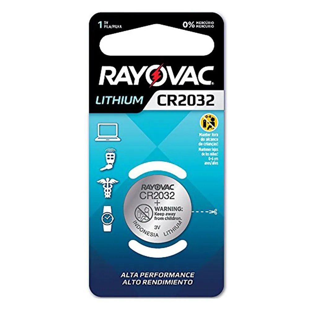 Pilha Rayovac Eletrônica Cr2032