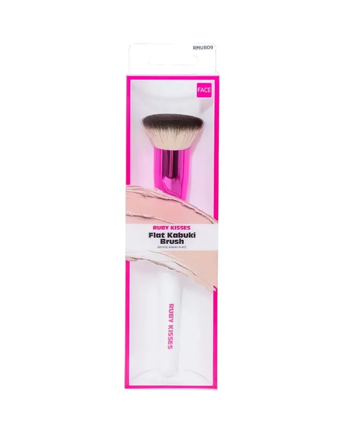 Pincel Kabuki Flat Ruby Kisses Rmub09