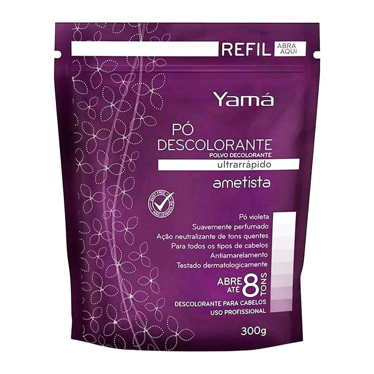 Pó Descolorante Ametista Refil 300G Yamá