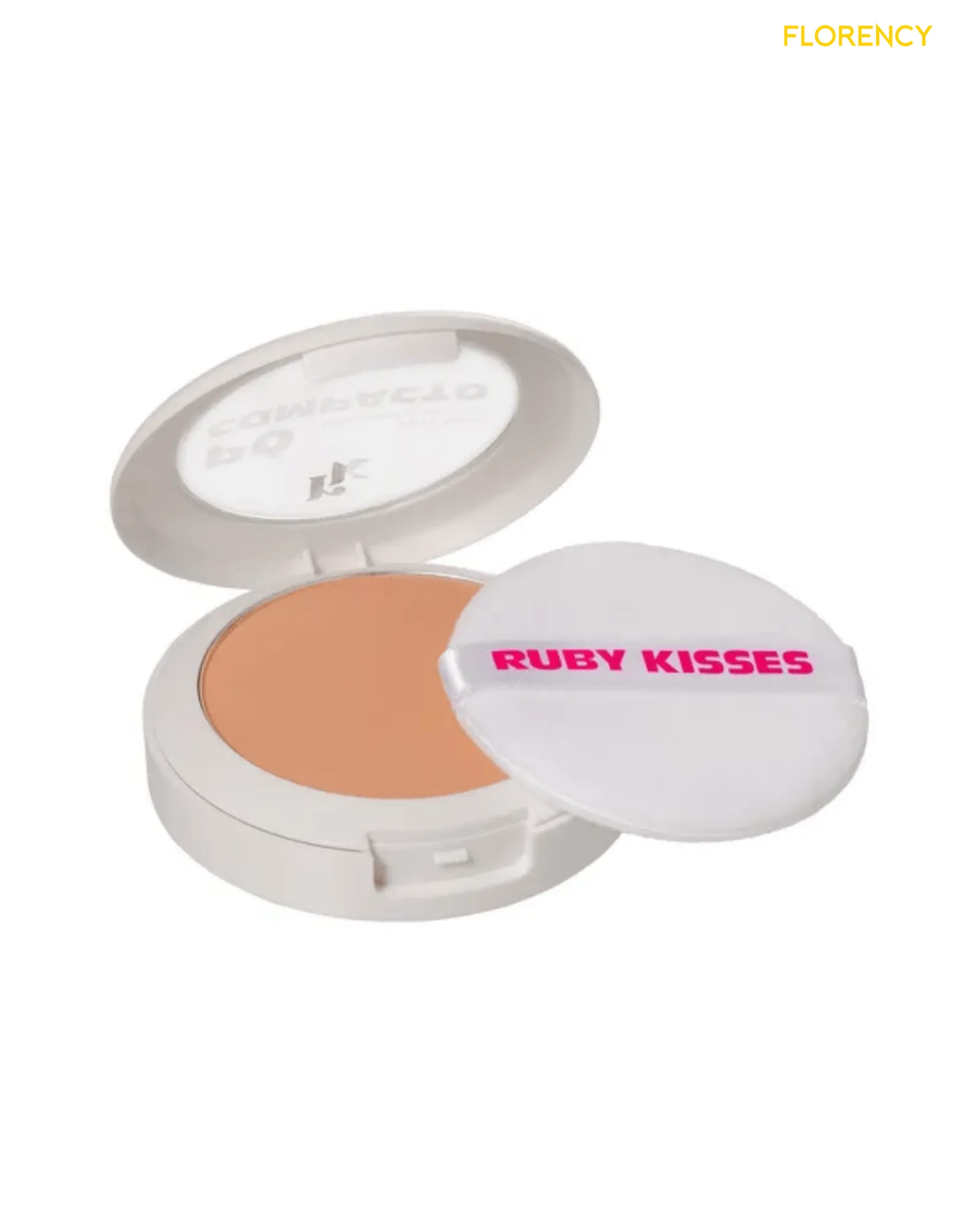 Pó Compacto Ruby Kisses Super Fixo Rosa