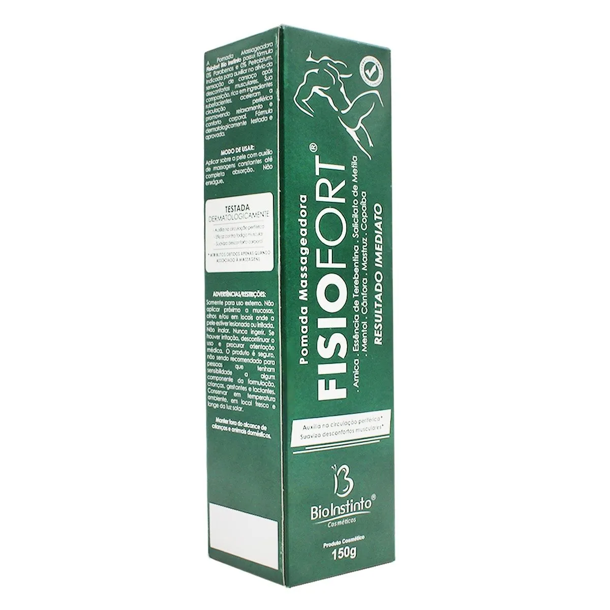 Pomada Massageadora Fisiofort 150g Bio Instinto