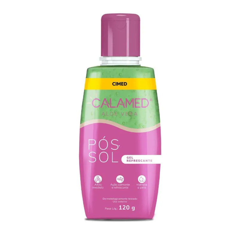 Pós Sol Calamed Aloe Vera Gel 120g Cimed