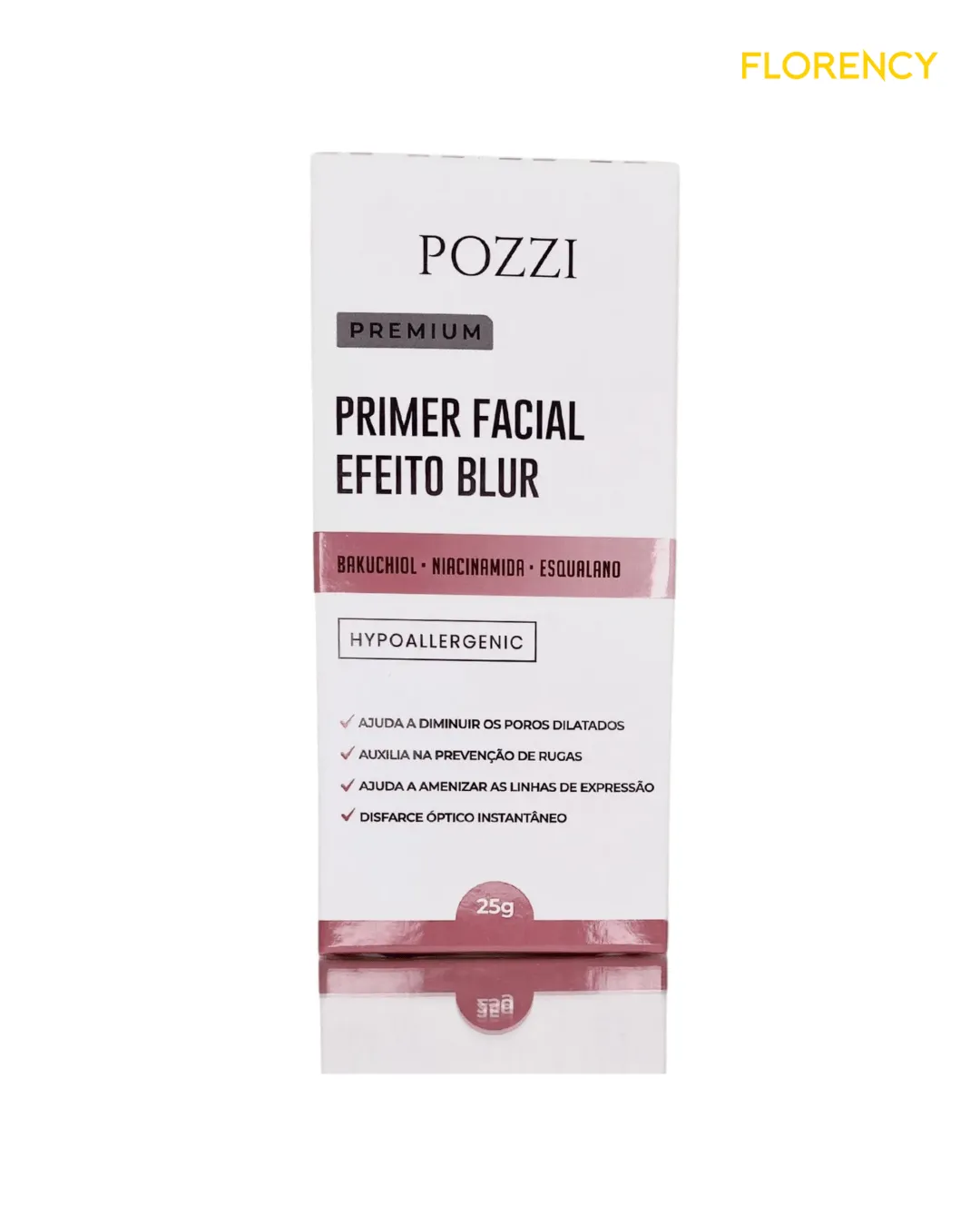 Primer Facial Pozzi Efeito Blur Hipoalergênico 25g