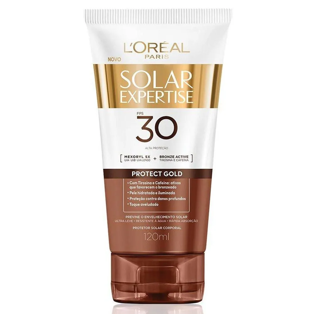 Protetor Solar Corporal Expertise Protect Gold Fps30 L`oreal Paris 120ml