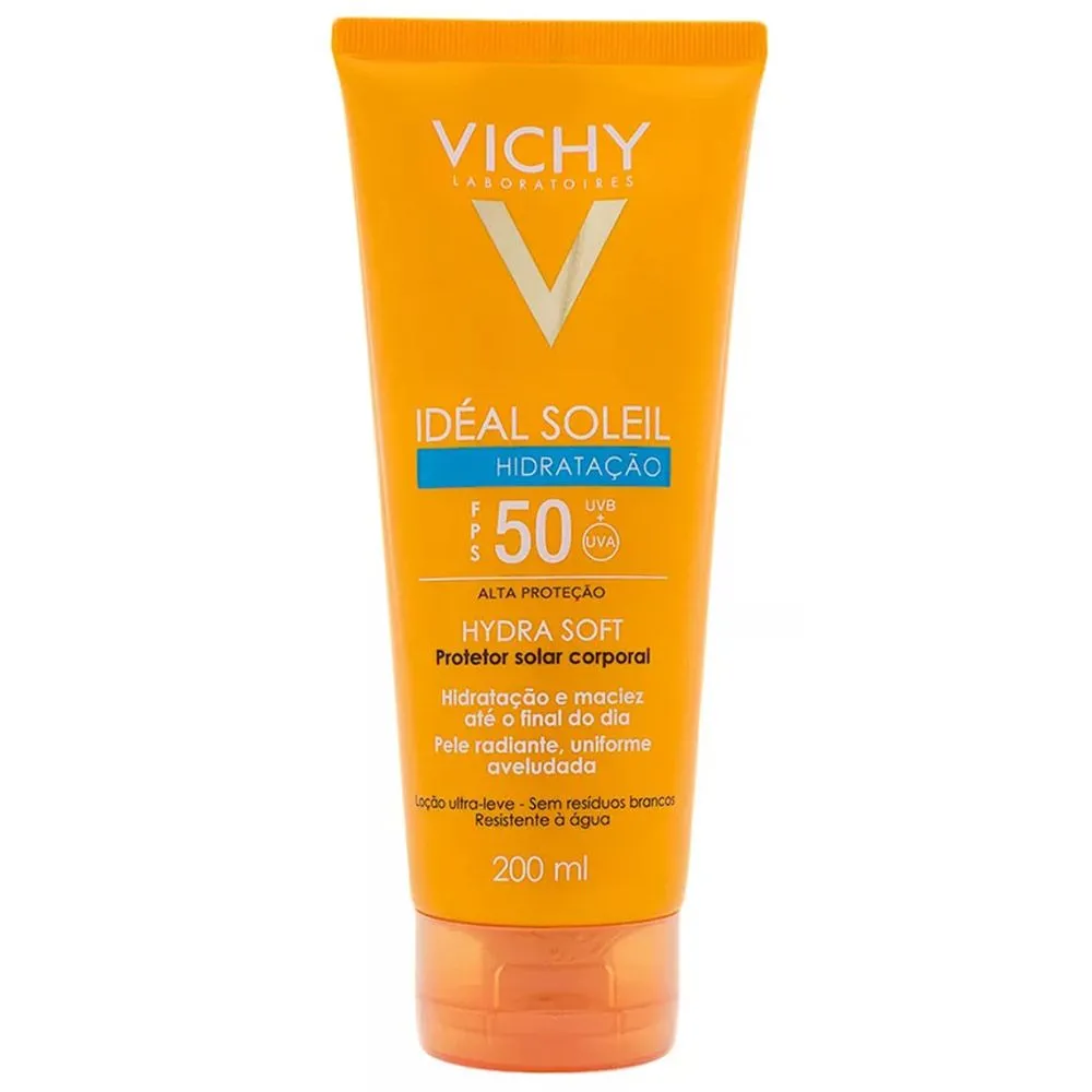 Protetor Solar Corporal Ideal Soleil Hydrasoft Vichy Fps50 200Ml