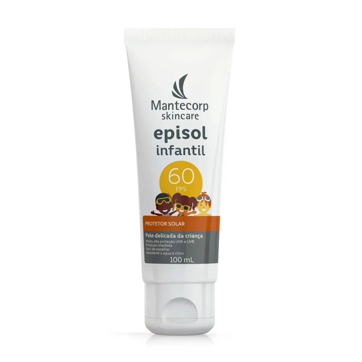 Protetor Solar Corporal Infantil Episol FPS 60 Com 100ml Mantecorp Skincare