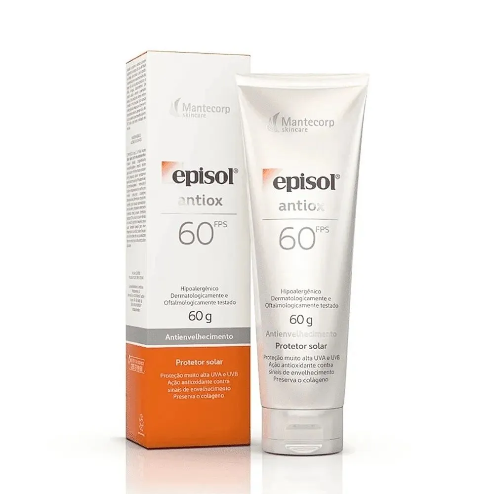 Protetor Solar Episol Antiox FPS60 60g