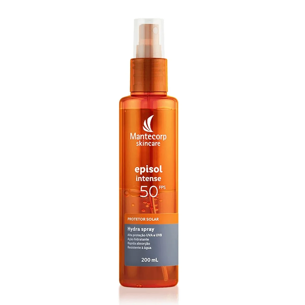 Protetor Solar Episol Intense Hydra Spray FPS 50 Com 200ml Mantecorp Skincare