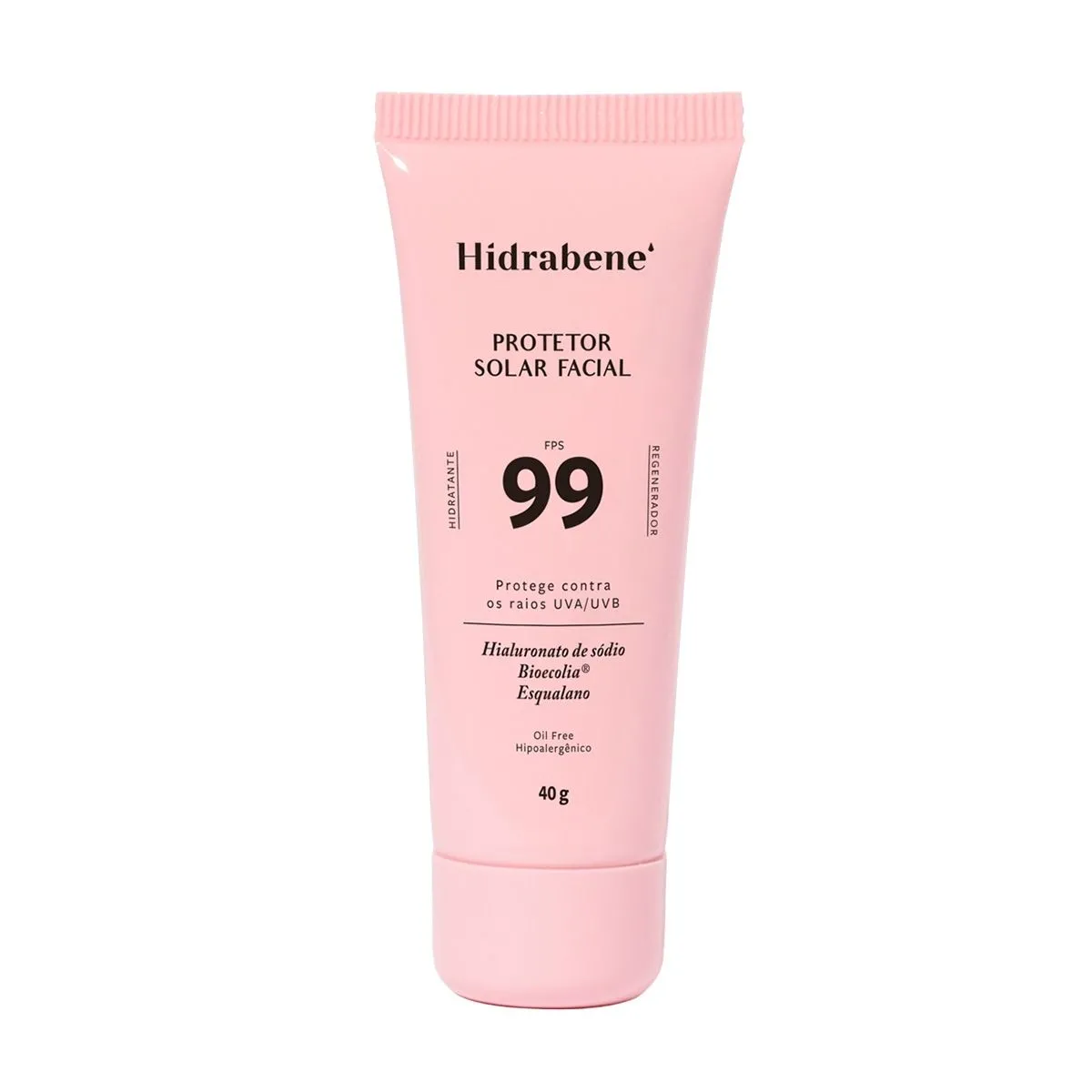 Protetor Solar Facial Fps 99 Com 40g Hidrabene