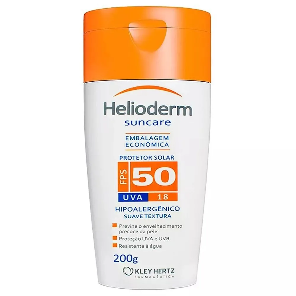 Protetor Solar Helioderm Suncare Fps50 200G
