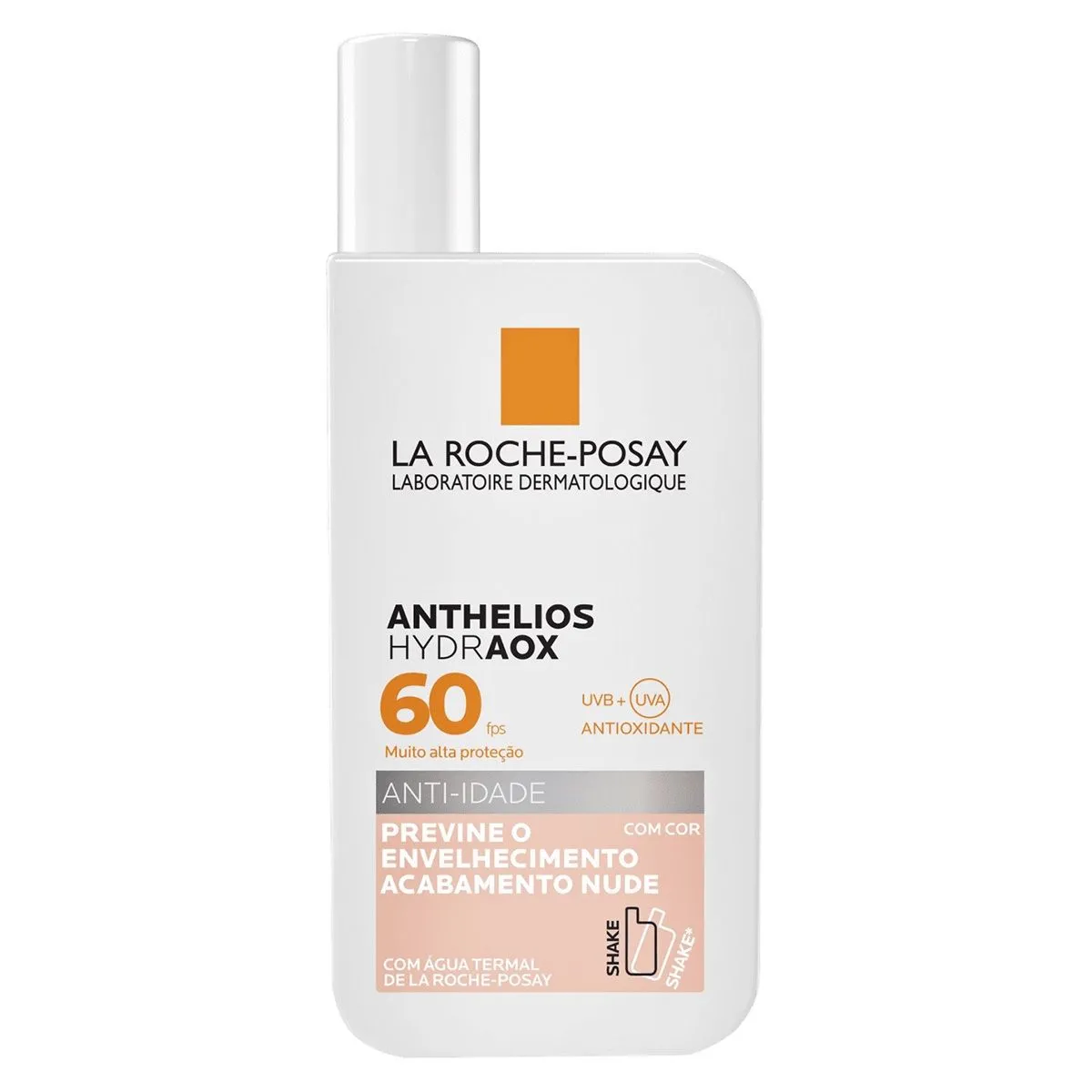 Protetor Solar La Roche-Posay Anthelios Hydraox Fps 60 Com Cor Nude 50G