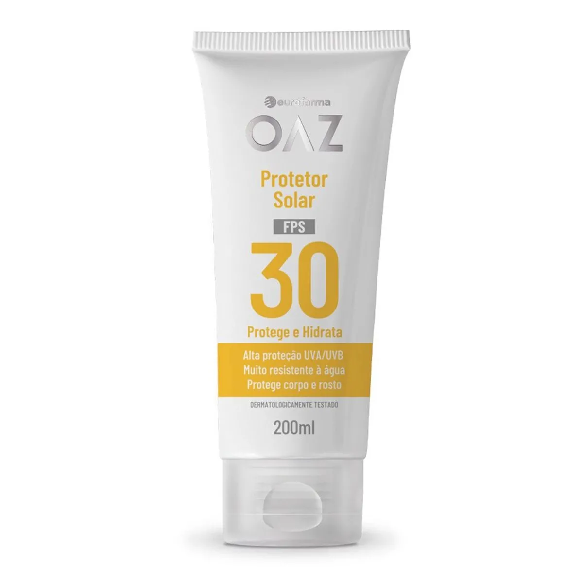 Protetor Solar Oaz Fps 30 Protege E Hidrata Com 200ml