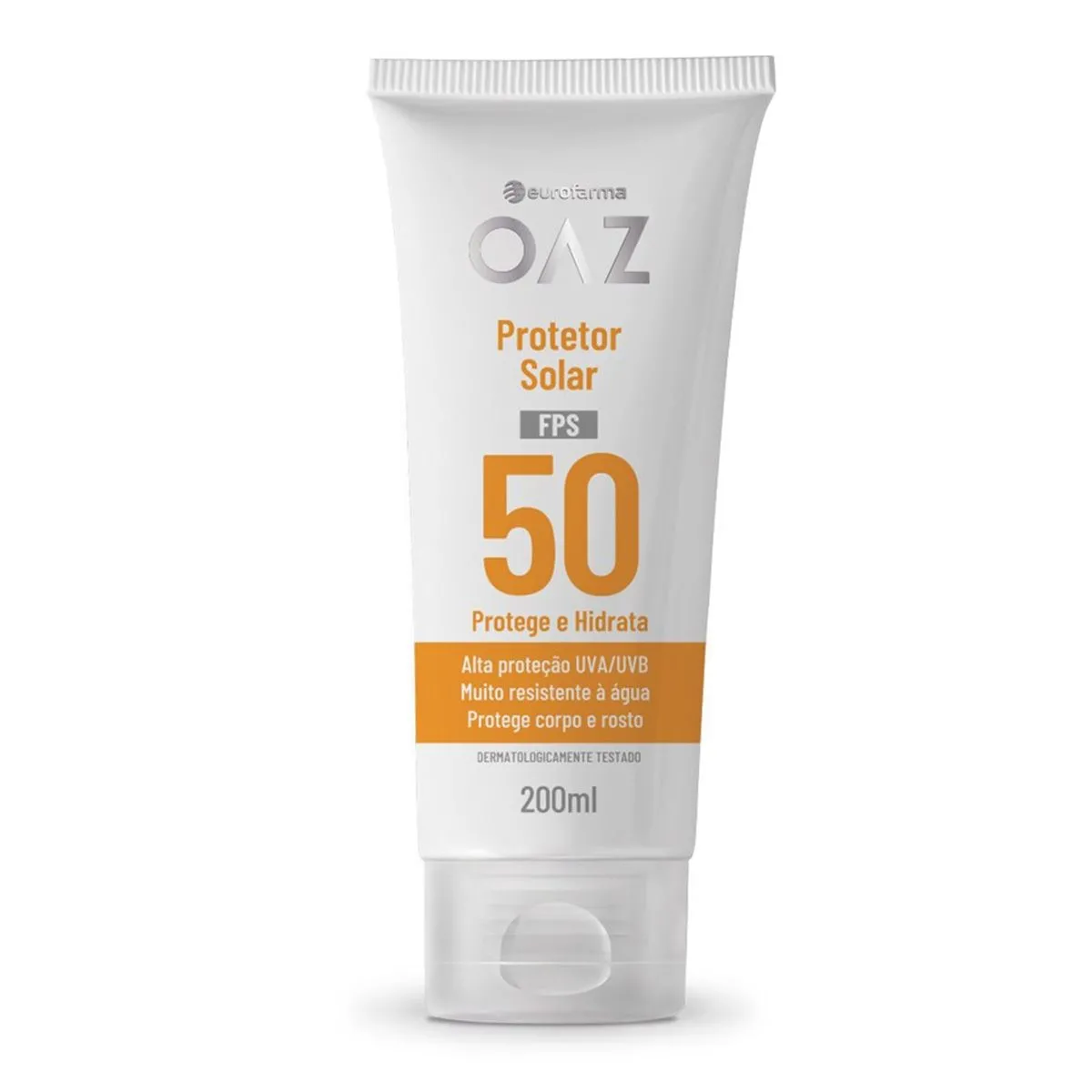 Protetor Solar Oaz Fps 50 Protege E Hidrata Com 200ml