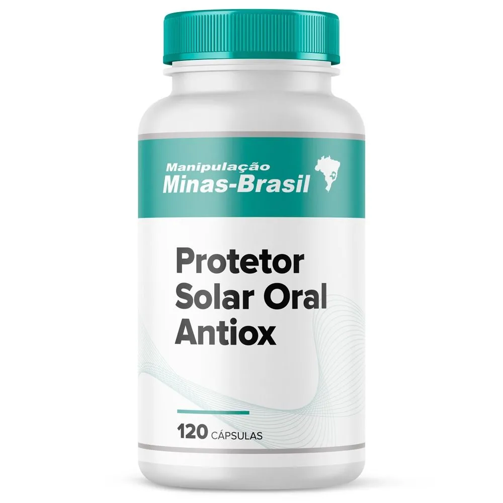 Protetor Solar Oral Antiox Com 120 Cápsulas