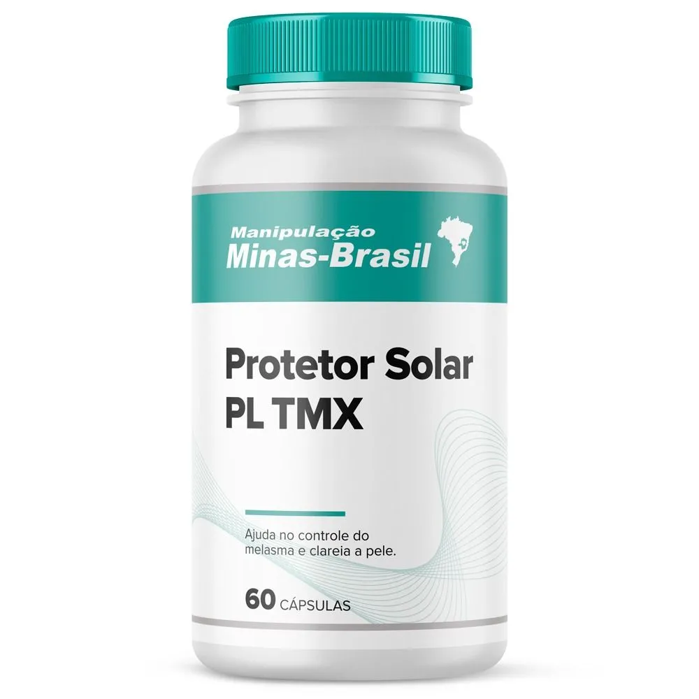 Protetor Solar Pl Tmx 60 Cápsulas