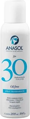 Protetor Solar Aerosol Anasol 200ml F30
